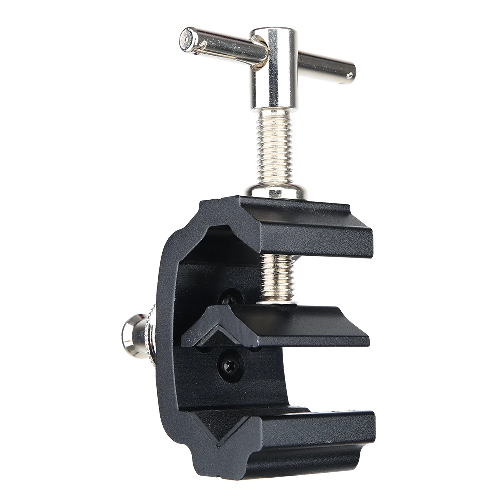 Large Multifunction 1/4 Q Clip Clamp with 3/8 Screw interface for Camera Speedlite Flash Light Stand Studio Flash Tripod, Black
Large Multifunction 1/4 Q Clip Clamp with 3/8 Screw interface for Camera Speedlite Flash Light Stand Studio Flash Tripod, Black