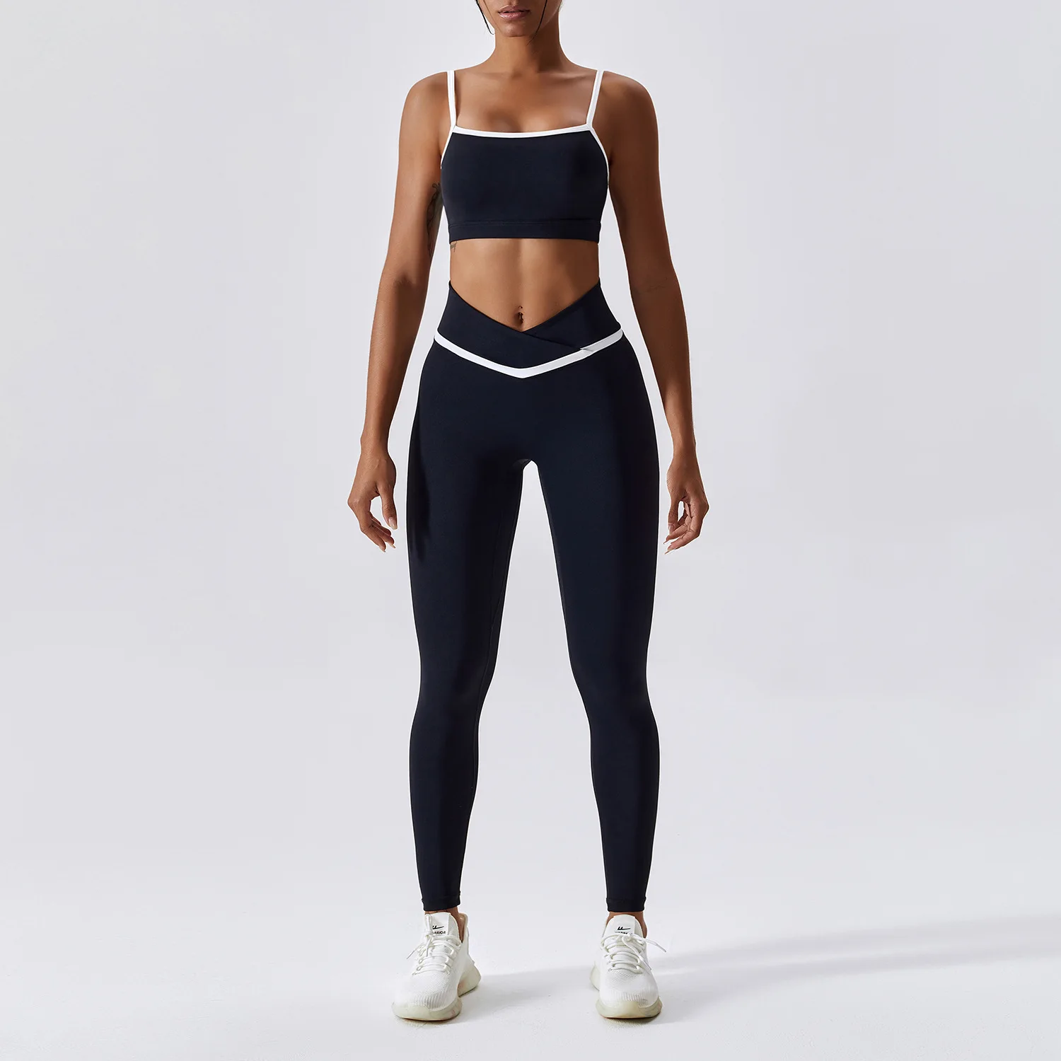 Hot-selling ladies gym fitness set woman active wear set sports yoga suit set womens
Hot-selling ladies gym fitness set woman active wear set sports yoga suit set womens