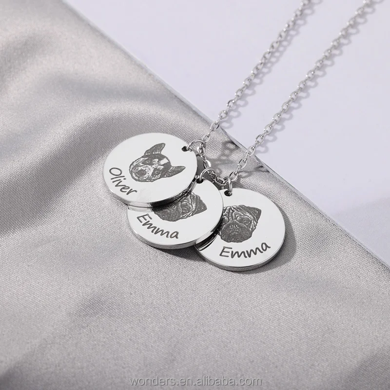 Custom Logo Animal Circle Charm Photo Necklace Women Girls Birthday Necklace Stainless Steel 18K Gold Jewelry
Custom Logo Animal Circle Charm Photo Necklace Women Girls Birthday Necklace Stainless Steel 18K Gold Jewelry