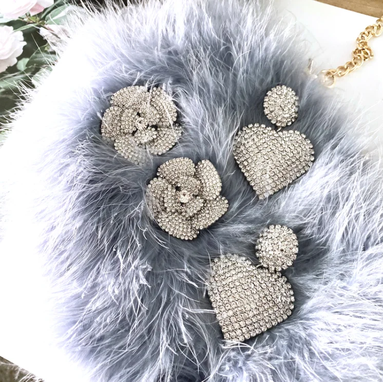 full zircon 925 sterling silver needle pin retro vintage elegant crystal rose flower stud earrings statement earrings for women, Picture
full zircon 925 sterling silver needle pin retro vintage elegant crystal rose flower stud earrings statement earrings for women, Picture
