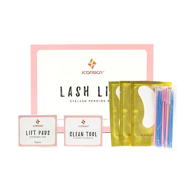 

Drop Shipping Upgrade Iconsign Lash Lifting Perm Lotion Eyelash Lift Perm Kit Fashional Eyelash Curler Curl Eyelash