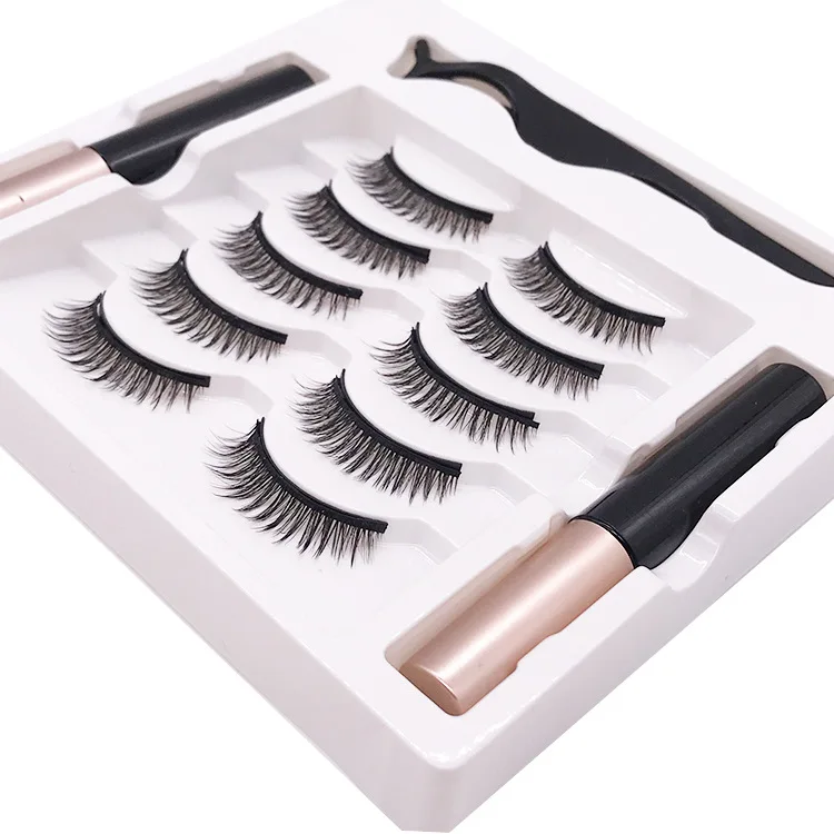 The latest one of the popular private label magnetic eyelashes vendor with eyeliner sit, Black color
The latest one of the popular private label magnetic eyelashes vendor with eyeliner sit, Black color