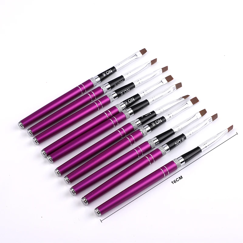 Most Popular Nylon Hair Flat Head Metal Handle Nail Gel Brush, Pictures showed
Most Popular Nylon Hair Flat Head Metal Handle Nail Gel Brush, Pictures showed