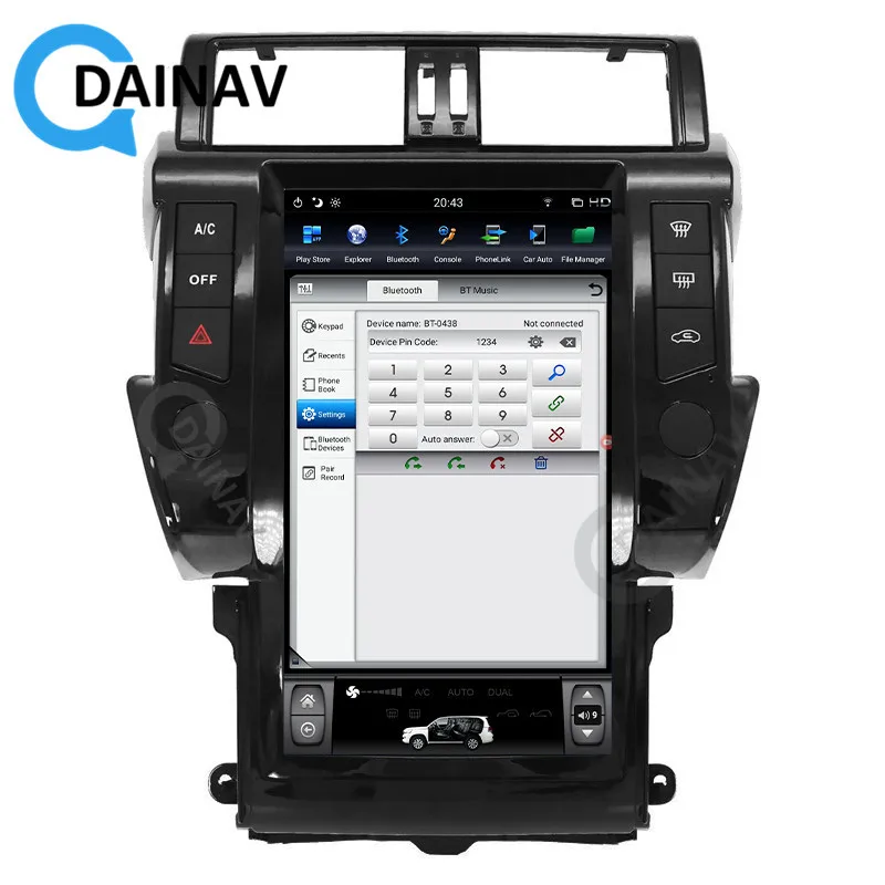 13.6 inch car auto radio multimedia player for TOYOTA Land Cruiser Prado 2014 2015 2016 2017 vertical screen car GPS navigation
13.6 inch car auto radio multimedia player for TOYOTA Land Cruiser Prado 2014 2015 2016 2017 vertical screen car GPS navigation
