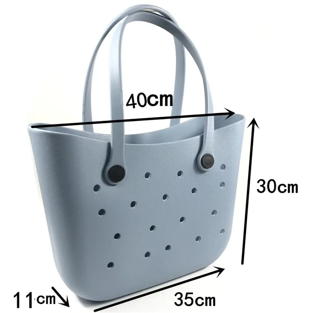 Silicon Rubber Bag EVA Beach Totes EVA Beach Bag Hollow Silicone Bogg Bag With Removable Handle DOM-1081889
Silicon Rubber Bag EVA Beach Totes EVA Beach Bag Hollow Silicone Bogg Bag With Removable Handle DOM-1081889
