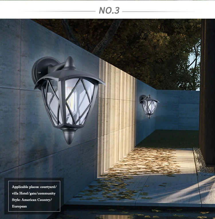 Most Popular Decor Creative Outdoor Wall Lamps For Garden Gallery