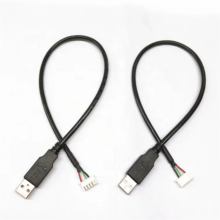 USB 2.0 A Male to JST XH 2.5mm connector 2725 28+22AWG 4 cores console adapter Cable 32cm, Client's request
USB 2.0 A Male to JST XH 2.5mm connector 2725 28+22AWG 4 cores console adapter Cable 32cm, Client's request