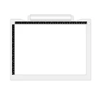 JSK factory A4 Battery powered led light box a4 led light pad tattoo tracing drawing board acrylic frame led light box
