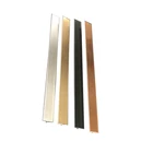 Decorative Brushed Tile Corner Trim Interior Wall Decoration Material Decorative Brass Metal Strip