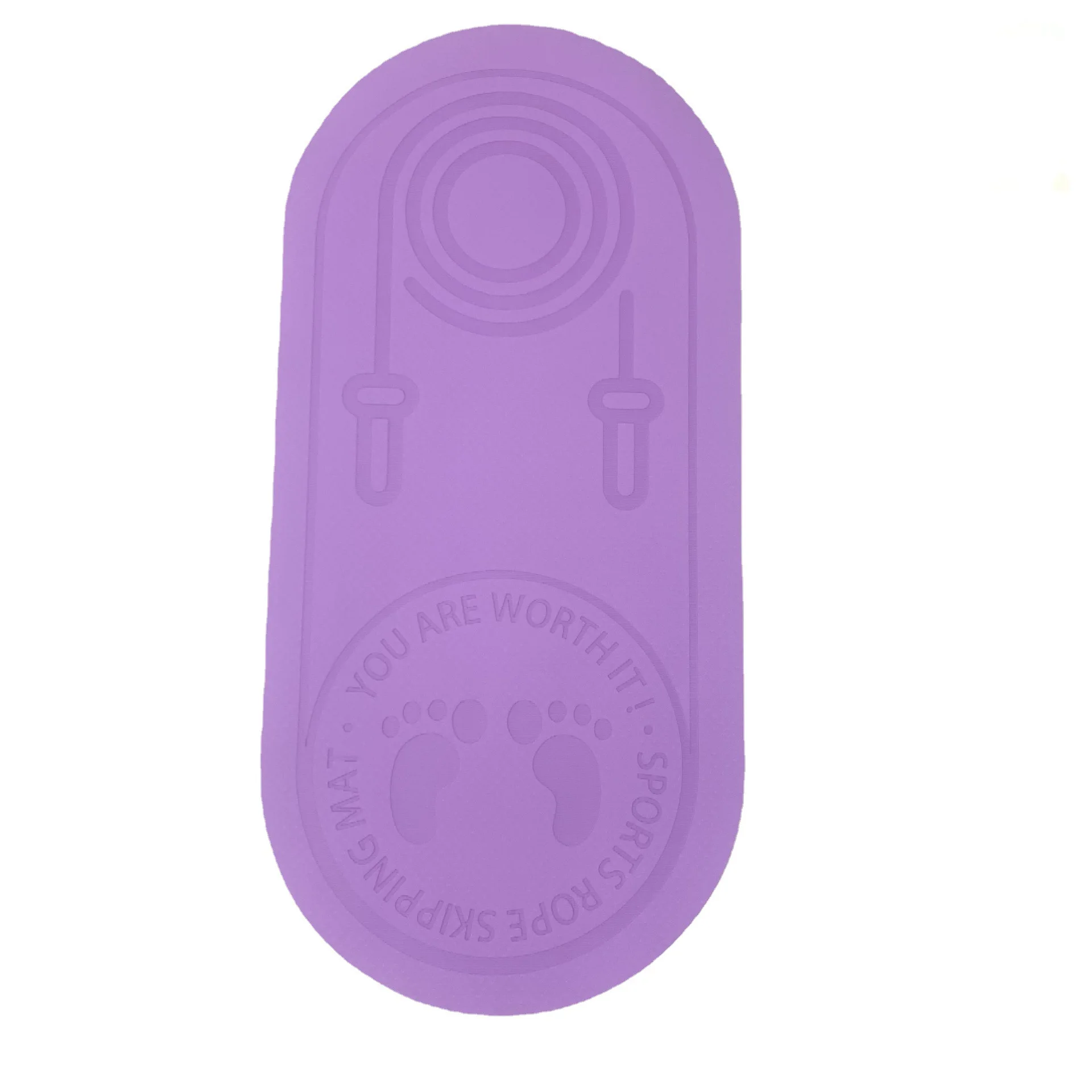 High Quality TPE Gym Workout Round Jump Rope Soundproof Skipping Mat, Pink/grey/lavender/wathet
High Quality TPE Gym Workout Round Jump Rope Soundproof Skipping Mat, Pink/grey/lavender/wathet