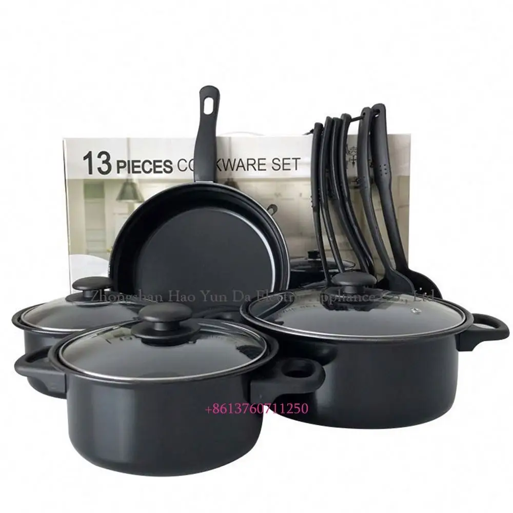 Wholesale 13 Pcs Cookware Set Non Stick Kitchen Camping Cookware Sets Cooking Pot With Glass Lid Promotional Gifts Pan And Pot
Wholesale 13 Pcs Cookware Set Non Stick Kitchen Camping Cookware Sets Cooking Pot With Glass Lid Promotional Gifts Pan And Pot