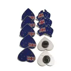 free sample custom heart shaped flag hard enamel lapel pin badge