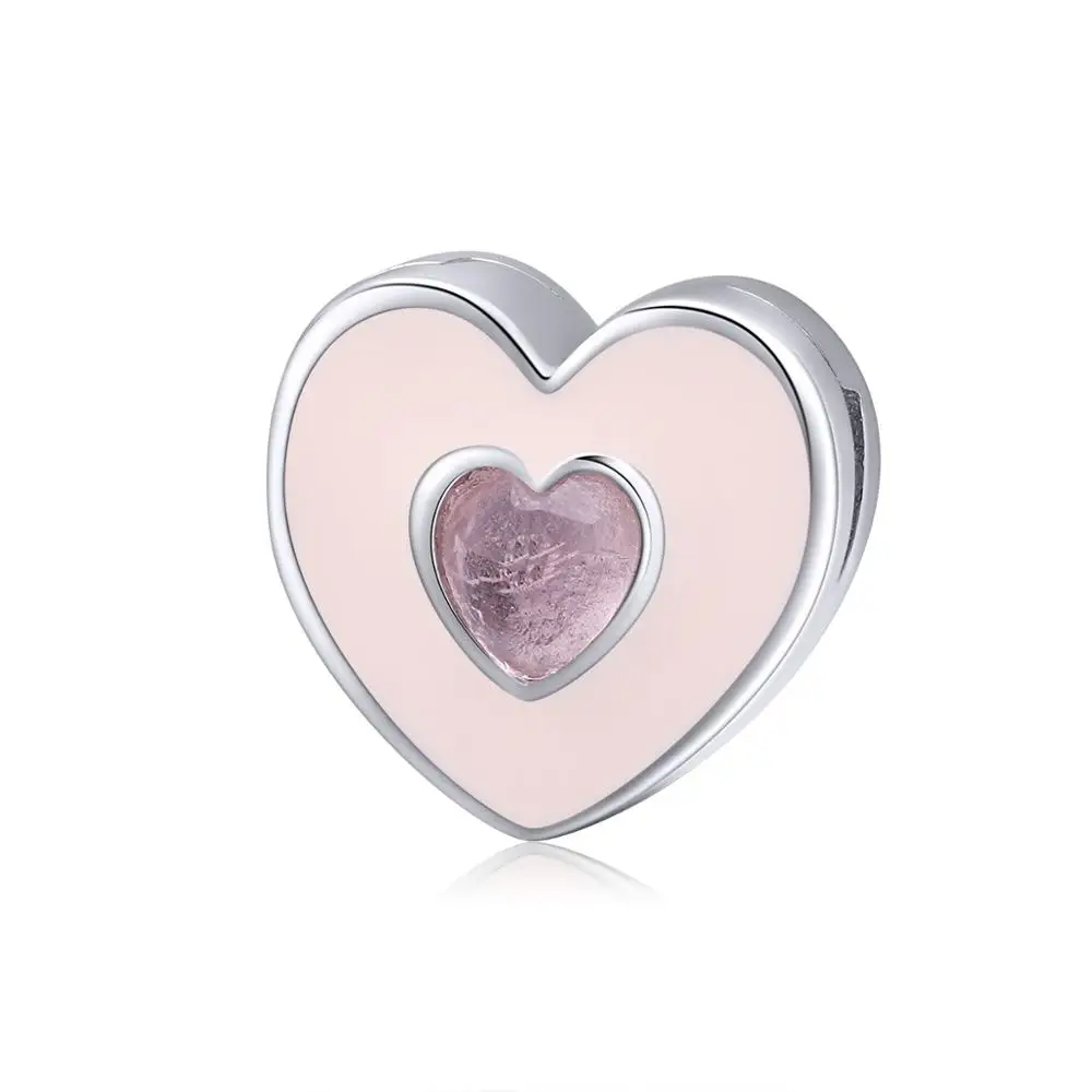 Genuine 925 Sterling Silver Pink Zircon Stone Enamel Clips Charm fit for Original Reflexions Bracelet Jewelry
Genuine 925 Sterling Silver Pink Zircon Stone Enamel Clips Charm fit for Original Reflexions Bracelet Jewelry