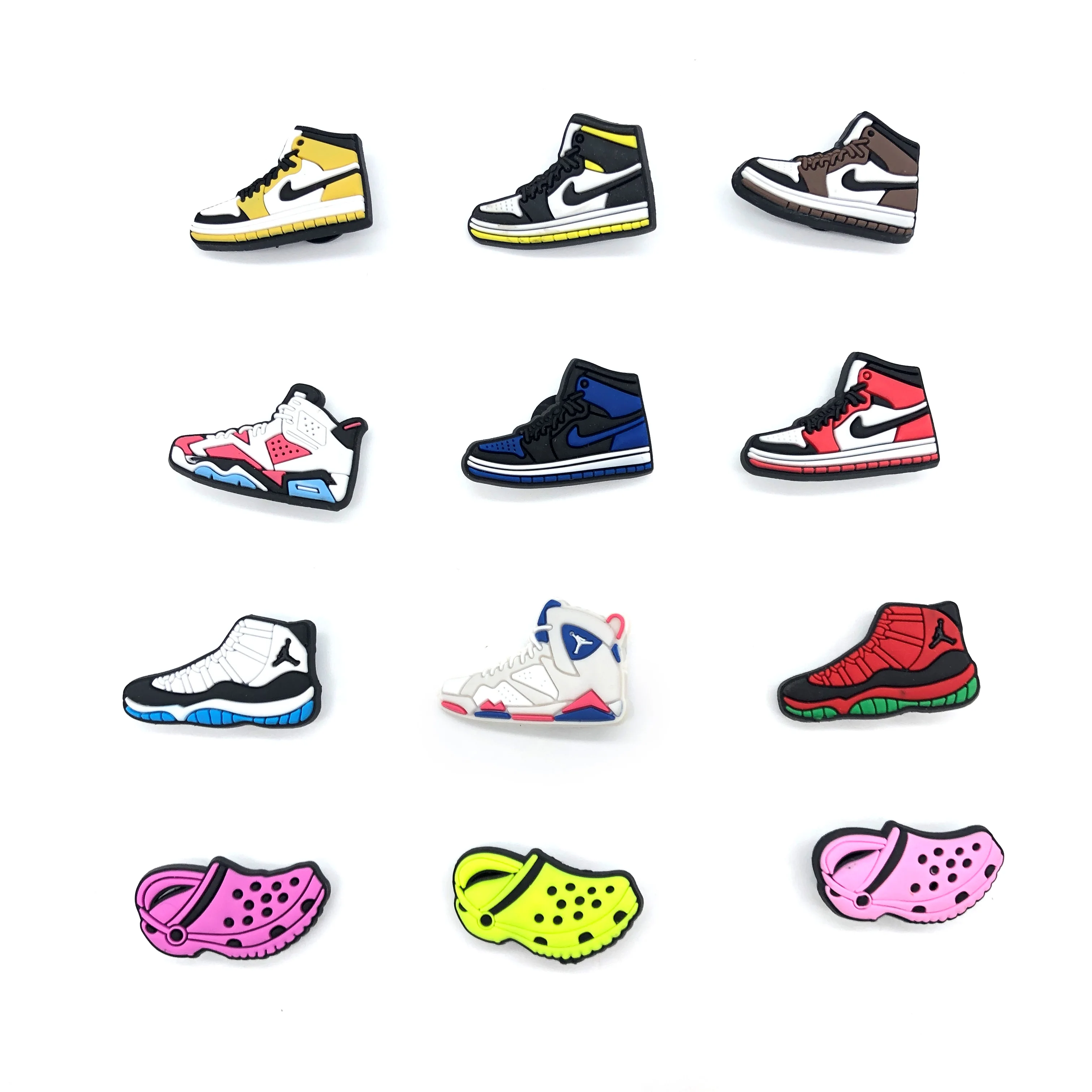 PVC Shoe Charms Decoration Rubber Customized AJ shoes Croc Shoe Charms Decoration Rubber New for Kids, Picture
PVC Shoe Charms Decoration Rubber Customized AJ shoes Croc Shoe Charms Decoration Rubber New for Kids, Picture