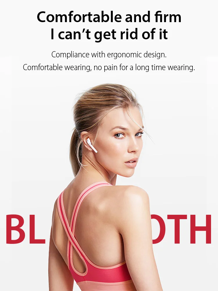 guangdong electronic products tws i24 i30 i80 i60 i88 i100 i200 i1000 i5000 tws black earbuds - ANKUX.COM