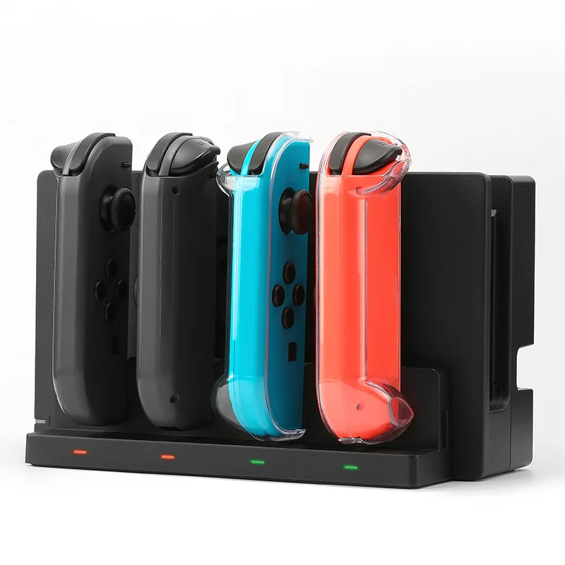 GuliKit Joycon 4 Ports Game Controller Charger Charging Dock Charger Stand Station For Switch Gamepad Other Game Accessories
GuliKit Joycon 4 Ports Game Controller Charger Charging Dock Charger Stand Station For Switch Gamepad Other Game Accessories