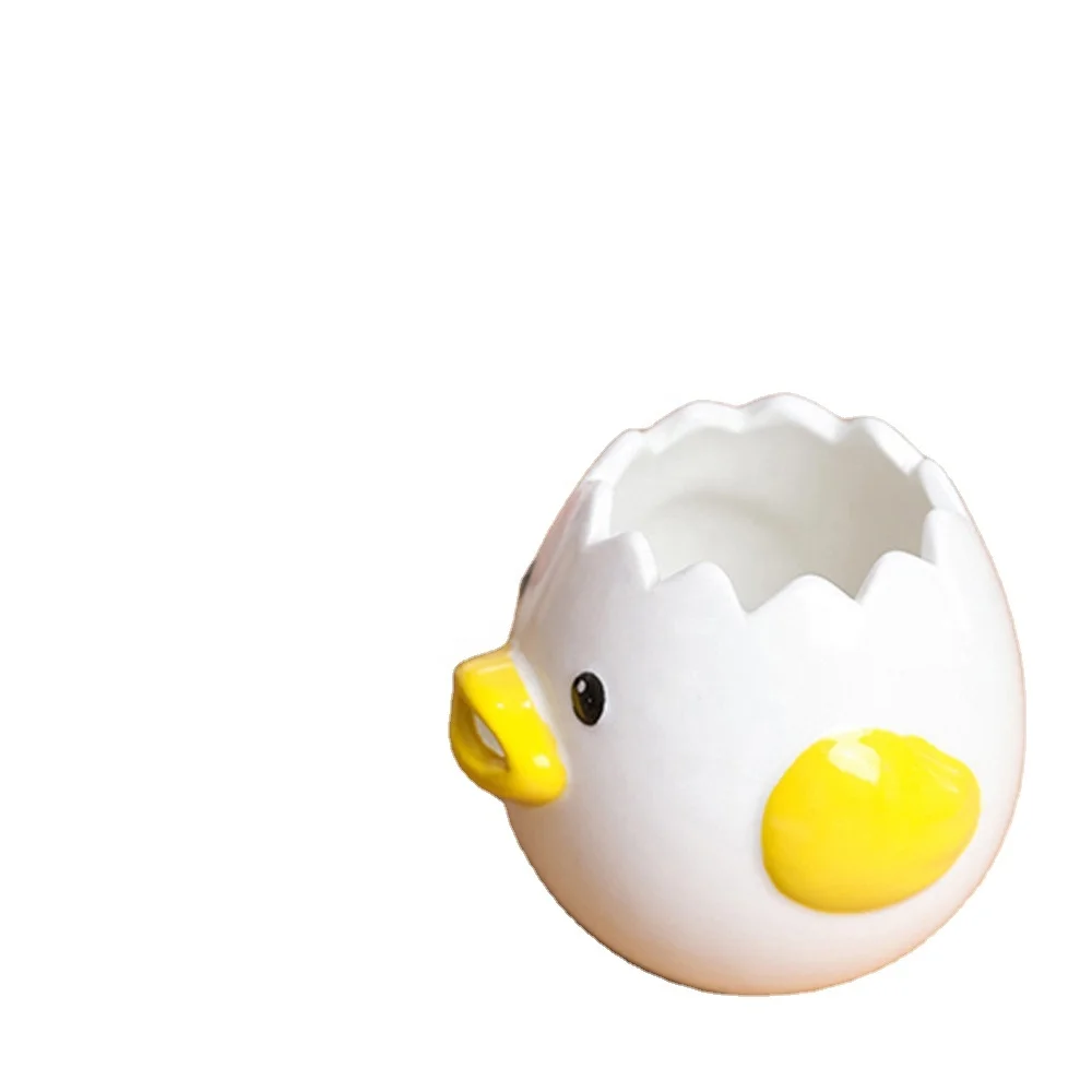 Cartoon blind box egg separator Ceramic egg filter household baking egg separator, Customized
Cartoon blind box egg separator Ceramic egg filter household baking egg separator, Customized
