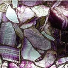 Natural Stone Purple Agate Slabs Shape Glass Tiles
