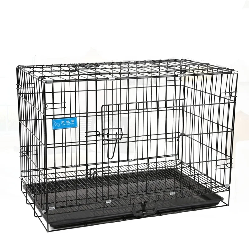 Collapsible Large Folding Stainless Steel Dog Crate House Kennel Impact with Double Door
Collapsible Large Folding Stainless Steel Dog Crate House Kennel Impact with Double Door
