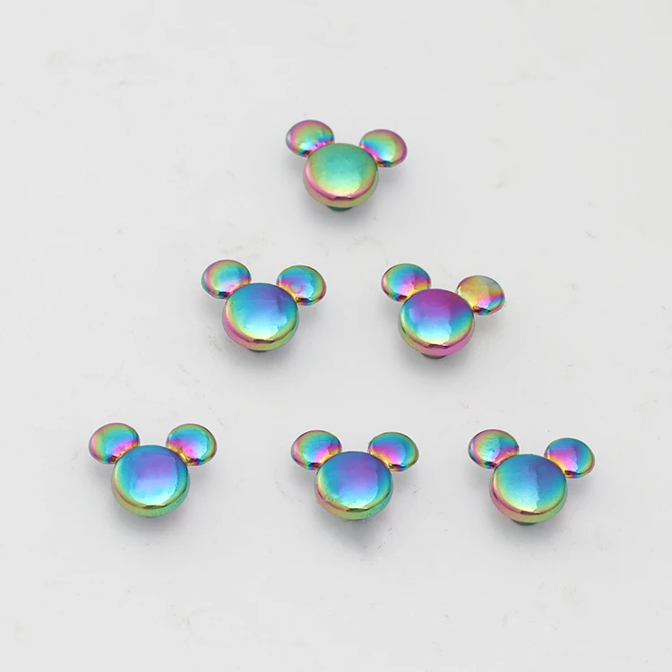 Wholesale customized fashion mouse rivet 12mm Iron rivet grommets for handbags purse feet
Wholesale customized fashion mouse rivet 12mm Iron rivet grommets for handbags purse feet