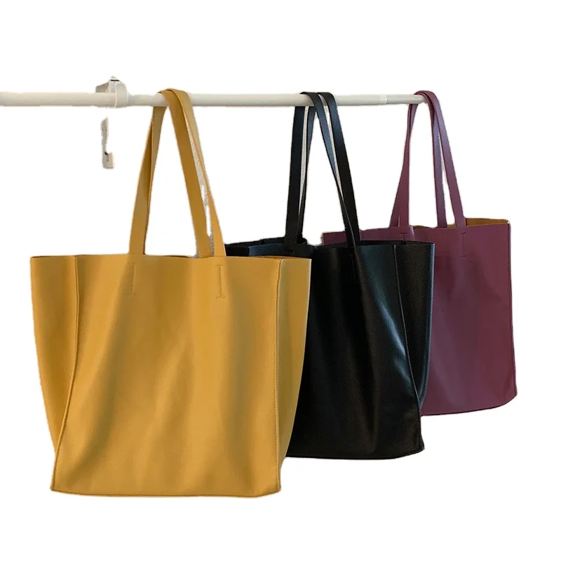 Promotion A Set of Bags Fashion High Quality Cheap Yellow Purple Black Clear Large Leather Shipping Tote Bag
Promotion A Set of Bags Fashion High Quality Cheap Yellow Purple Black Clear Large Leather Shipping Tote Bag