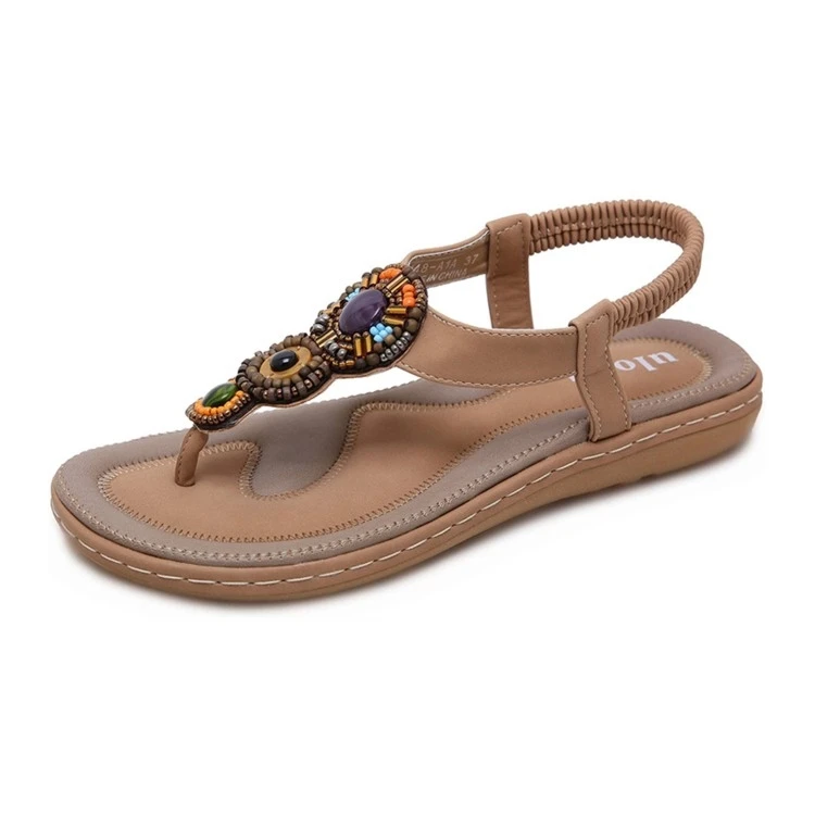 Ladies Pu Leather Sandals Wear-resistant Non-slip Flat Sandals High Quality & Best Price Large Size Casual Yili Synthetic 1 Pair
Ladies Pu Leather Sandals Wear-resistant Non-slip Flat Sandals High Quality & Best Price Large Size Casual Yili Synthetic 1 Pair