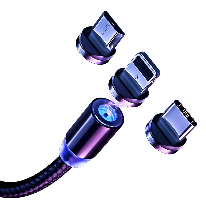 3 in 1 magnetic data cable for iPhone 11 and mate30 magnetic charging cable USB Charger Cable, \oem
3 in 1 magnetic data cable for iPhone 11 and mate30 magnetic charging cable USB Charger Cable, \oem
