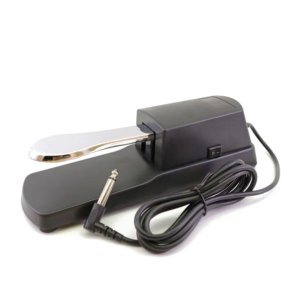 Electronic Keyboard Sustain Effect Pedal Keyboard Sustain Damper Pedal Electric Piano Accessories, Black
Electronic Keyboard Sustain Effect Pedal Keyboard Sustain Damper Pedal Electric Piano Accessories, Black