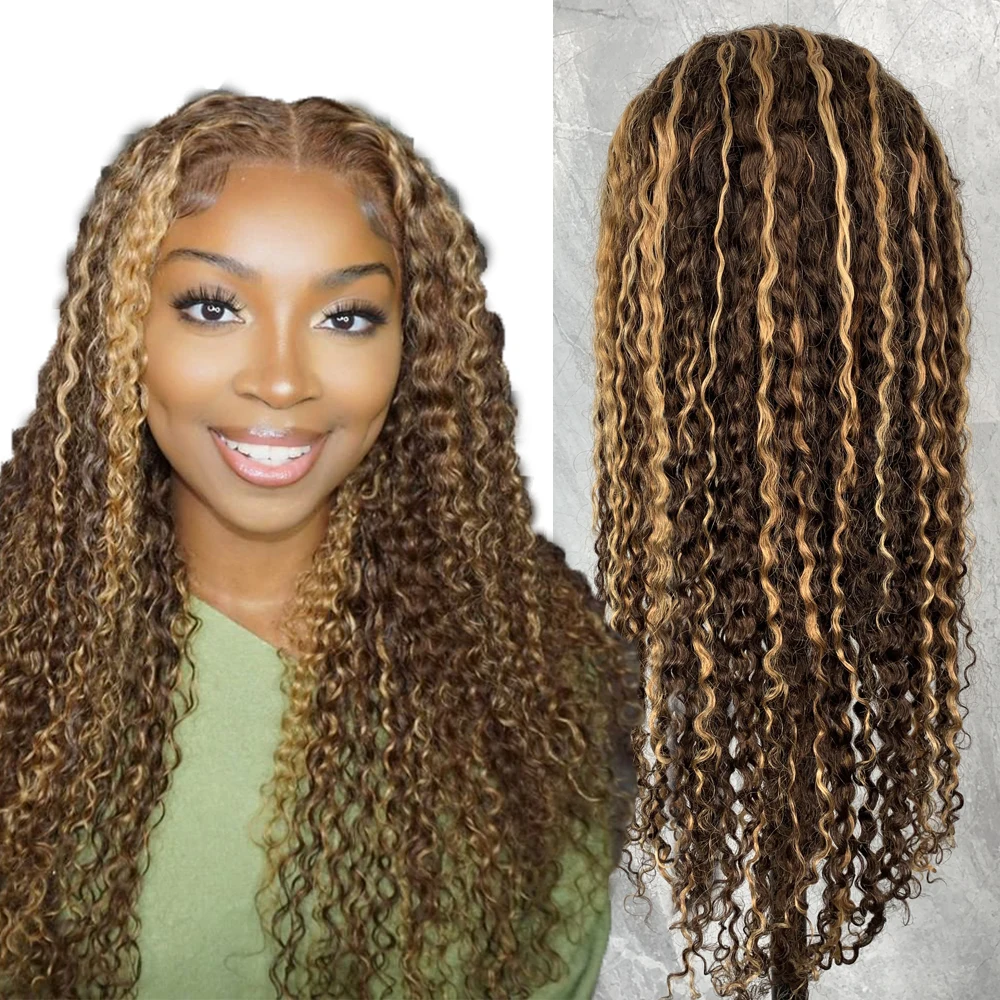 32 Inch Water Wave Wigs Lace Front Real Brazilian Russian 4/27 Human Hair Wigs Pre Plucke 360 4/27 Highlight Wig With Baby Hair
32 Inch Water Wave Wigs Lace Front Real Brazilian Russian 4/27 Human Hair Wigs Pre Plucke 360 4/27 Highlight Wig With Baby Hair