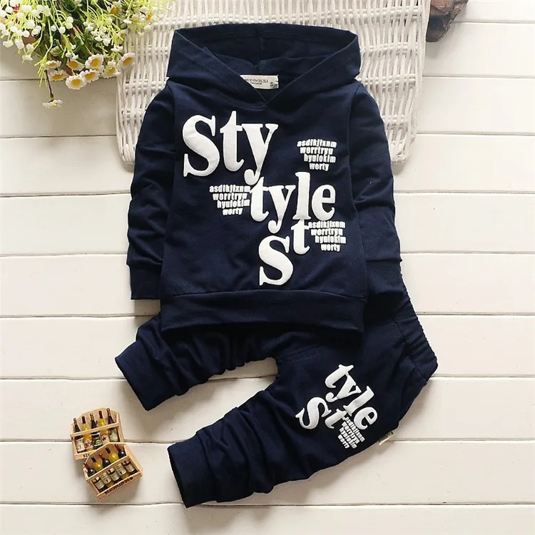 Boy's Clothing Sets Cotton Hooded Sweater with Letter+Long Pants Spring 2 Pcs Set Sport Casual Wearing Fall Kids Clothing, Navy/gray
Boy's Clothing Sets Cotton Hooded Sweater with Letter+Long Pants Spring 2 Pcs Set Sport Casual Wearing Fall Kids Clothing, Navy/gray