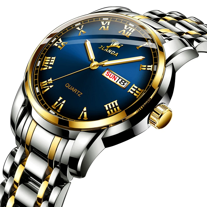 Luxury Mens Quartz Wrist Watches Stainless Steel Custom Logo Brand Waterproof Male Business Wristwatches reloj relojes
Luxury Mens Quartz Wrist Watches Stainless Steel Custom Logo Brand Waterproof Male Business Wristwatches reloj relojes