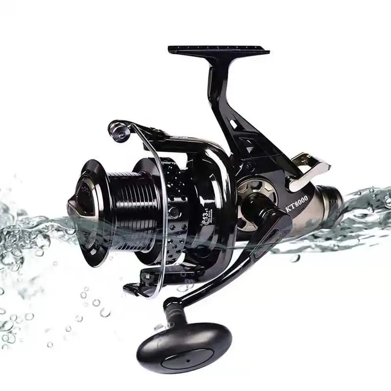 13+1BB KT6000 Longline Fishing Gear Spinning Saltwater Fishing Accessories 5.2:1 19KG Fishing Reel Baitcast Brake Wheeling sea, Silver
13+1BB KT6000 Longline Fishing Gear Spinning Saltwater Fishing Accessories 5.2:1 19KG Fishing Reel Baitcast Brake Wheeling sea, Silver
