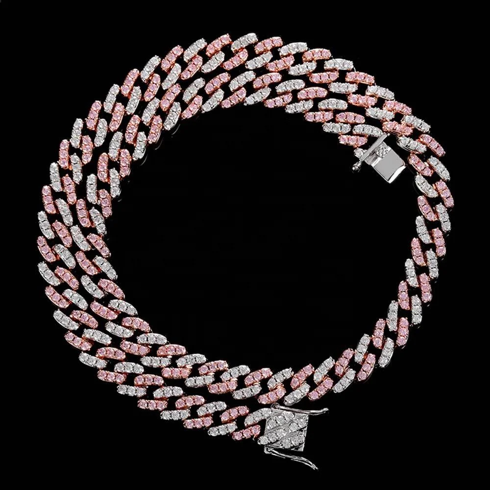 Fashion Luxury Gold-plated Diamond Ice Out Miami Cuban Chain with Diamond Miami Hip Hop Jewelry Necklace Choker Necklace Zircon, Picture shows
Fashion Luxury Gold-plated Diamond Ice Out Miami Cuban Chain with Diamond Miami Hip Hop Jewelry Necklace Choker Necklace Zircon, Picture shows