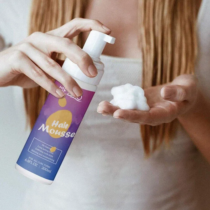 MELAO Private Label Wholesale Lightweight Smoothing Hair Styling Foam Castor Olive Oil Mousse And Gel Forms For Hairs, Can be customized
MELAO Private Label Wholesale Lightweight Smoothing Hair Styling Foam Castor Olive Oil Mousse And Gel Forms For Hairs, Can be customized