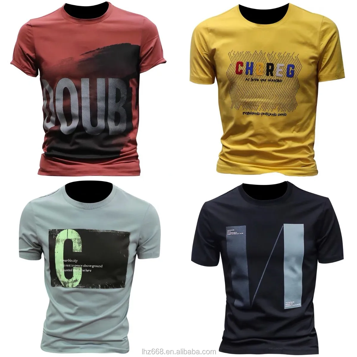 2020 Summer Short-sleeved T-shirts good Quality Cotton Printing Fashion Men t shirts
2020 Summer Short-sleeved T-shirts good Quality Cotton Printing Fashion Men t shirts