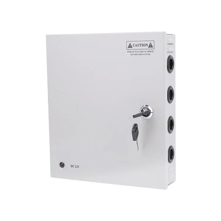 12V 5A 4 Channel Power Supply Box for Access Control And CCTV Camera 60W