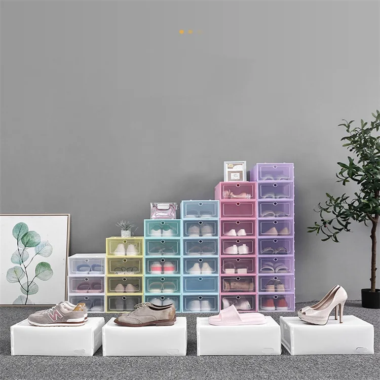 12 pack large folding display sneaker container case pp foldable drop front transparent stackable clear storage shoe box plastic, White/black/blue/pink
12 pack large folding display sneaker container case pp foldable drop front transparent stackable clear storage shoe box plastic, White/black/blue/pink