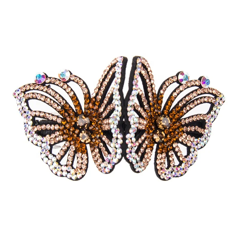 Elegant Women Crystal Hair Clips Korean Butterfly Hairpins For Girls Rhinestone Barrettes, Colorful,purple,red,yellow,rose red,ink blue
Elegant Women Crystal Hair Clips Korean Butterfly Hairpins For Girls Rhinestone Barrettes, Colorful,purple,red,yellow,rose red,ink blue