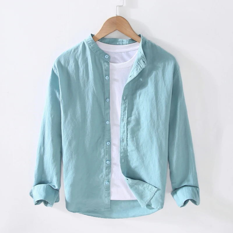 2022 New design fashion shirt for men linen long sleeve eco-friendly Spring Autumn casual men's shirt, Multi-colors options
2022 New design fashion shirt for men linen long sleeve eco-friendly Spring Autumn casual men's shirt, Multi-colors options