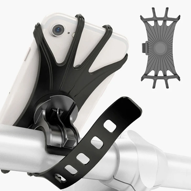 Silicone Bicycle Phone Holder Motorcycle For IPhone 12 11 Pro Max 7 8 Plus X Xr Xs Mobile Phone Stand Bike GPS Clip Quick Mount, Multi
Silicone Bicycle Phone Holder Motorcycle For IPhone 12 11 Pro Max 7 8 Plus X Xr Xs Mobile Phone Stand Bike GPS Clip Quick Mount, Multi