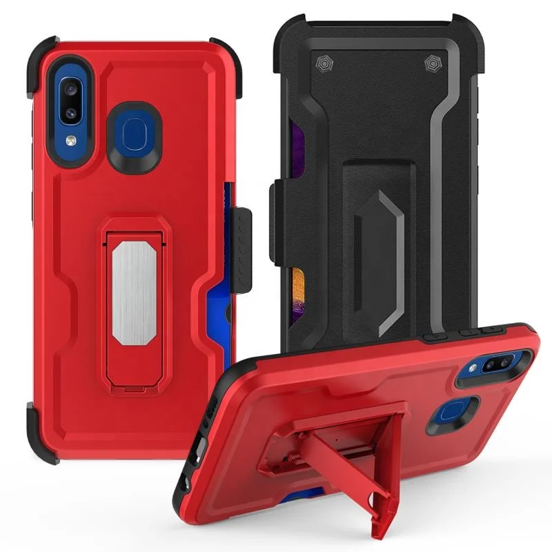 kickstand magnetic card slot shockproof phone case with clip For Samsung galaxy A20 A30 A50, Multi-color, can be customized
kickstand magnetic card slot shockproof phone case with clip For Samsung galaxy A20 A30 A50, Multi-color, can be customized
