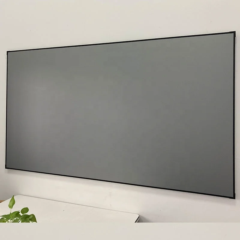 SAVICTO 2021NEW 80-inch 4k 3d black diamond projection screen long throw ALR projector screen
SAVICTO 2021NEW 80-inch 4k 3d black diamond projection screen long throw ALR projector screen