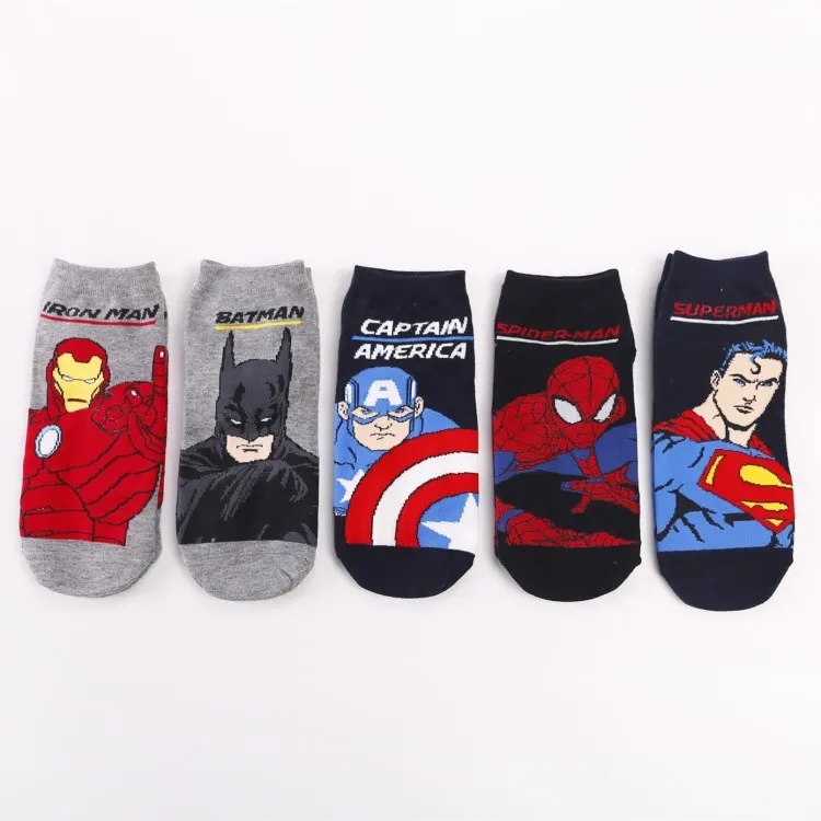 Wholesale Funny Novelty Short Ankle Socks Fashion Cotton Crazy School marvel Socks Women Girls Fun Socks Super Heroes, Multi color
Wholesale Funny Novelty Short Ankle Socks Fashion Cotton Crazy School marvel Socks Women Girls Fun Socks Super Heroes, Multi color