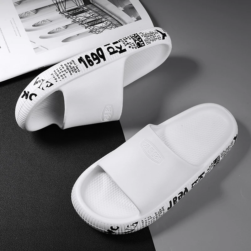 Custom Printing Logo Pattern Unisex Black Plain Men's EVA PVC Sandals Slides Slippers
Custom Printing Logo Pattern Unisex Black Plain Men's EVA PVC Sandals Slides Slippers