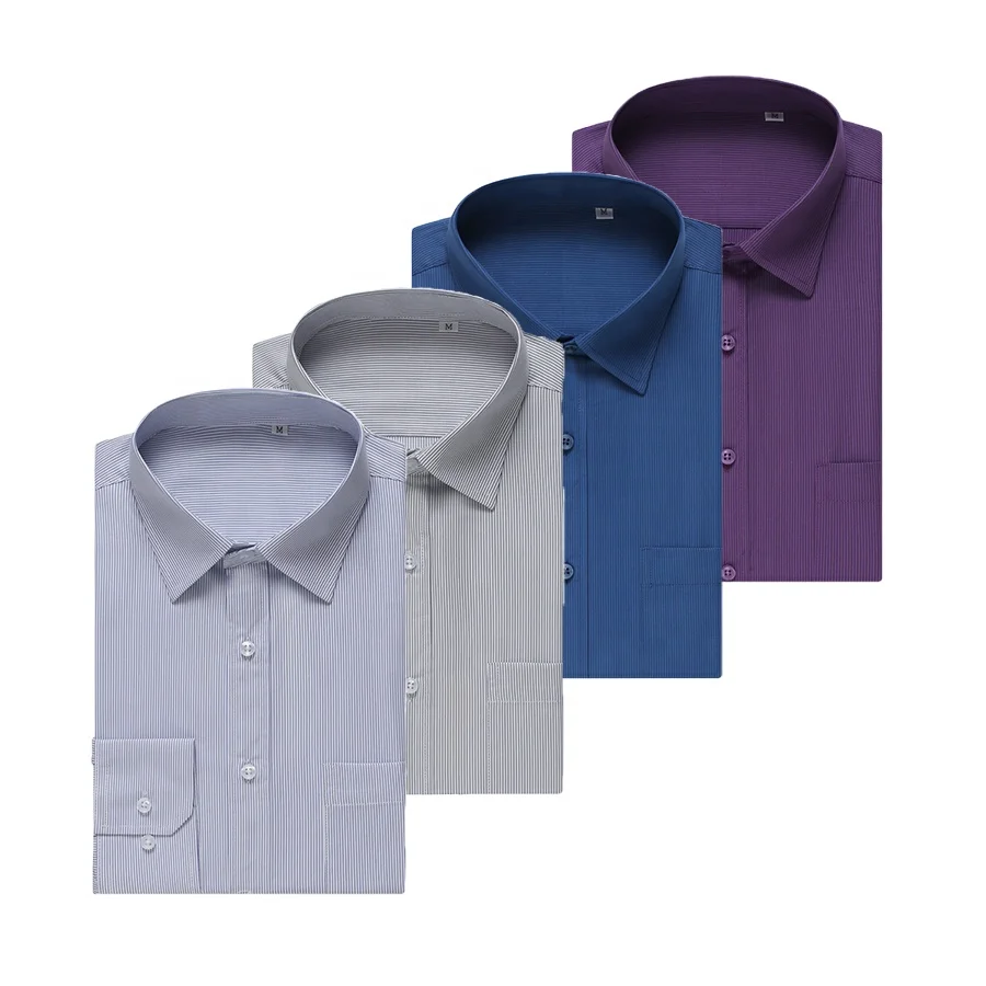 Factory Wholesale Turn-down Collar Cotton / Bamboo Fiber Long Sleeve Striped Formal Office Men Shirt, Striped shirt
Factory Wholesale Turn-down Collar Cotton / Bamboo Fiber Long Sleeve Striped Formal Office Men Shirt, Striped shirt