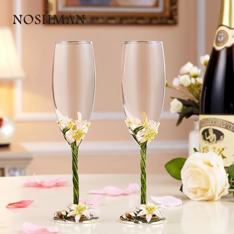 Lead free Enamel Crystal Glass Goblet set of 2 Handmade Flower Wine Glasses for Wine Tasting Christmas Gift copa de vino copa
Lead free Enamel Crystal Glass Goblet set of 2 Handmade Flower Wine Glasses for Wine Tasting Christmas Gift copa de vino copa