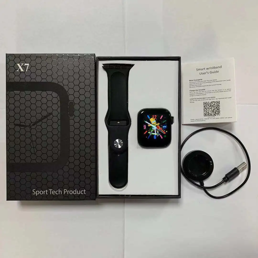 X7 Smartwatch BT call Smartwatch Blood Pressure Fitness Tracker Music Play Clock Sports student swatch for drop shipping, As picture
X7 Smartwatch BT call Smartwatch Blood Pressure Fitness Tracker Music Play Clock Sports student swatch for drop shipping, As picture