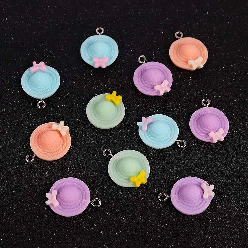 Mix-color sun hat Resin charms pendant For Jewelry Making DIY bracelet earrings Accessories For Women, Picture
Mix-color sun hat Resin charms pendant For Jewelry Making DIY bracelet earrings Accessories For Women, Picture