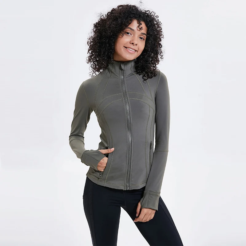 Flexible Active Wear Women Long Sleeve Gym Yoga Sports Jacket with Thumb Holes, Multiple color available
Flexible Active Wear Women Long Sleeve Gym Yoga Sports Jacket with Thumb Holes, Multiple color available