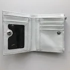 Black Wallet 2021 Hot Sales Black And White Grid Portable Card Holder Wallet